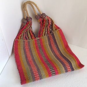 Boho tribal tote bag